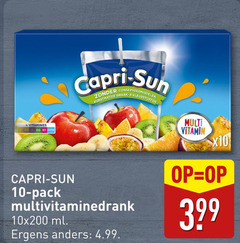  fruitdrank 10 vitamines capri sun conserveermiddelen kunstmatige smaak kleurstoffen multi vitamin pack multivitaminedrank ml ergens 