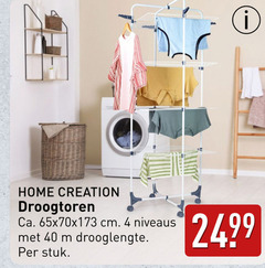  droogrek 4 40 home creation droogtoren ca. cm niveaus drooglengte stuk 