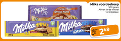  milka chocolade 300 300g biscuit cookie toffee whole nuts voordeelreep oreo 