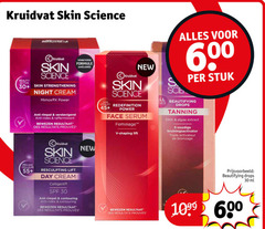  kruidvat huismerk dagcreme gezichtsverzorging nachtcreme 3 30 600 skin science beauty active strengthening night cream mimox power formule anti rimpel verstevigend rides raffermissant bewezen resultaat des new vitality 45 face serum shaping lift stuk beautifying drops tanning algae extract triple bronzage pro visage cellular 55 resculpting day ml 