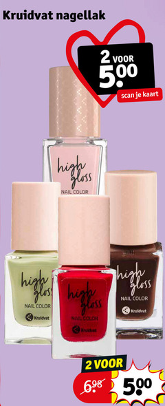  nagellak 2 500 kruidvat high gloss nail color scan kaart glos 