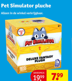  poppetjes 2 pet simulator pluche 6 series 0.0 big games fantasy flush 