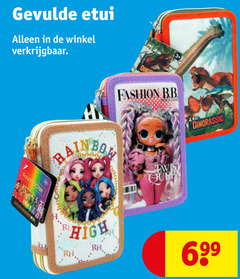  etui gevulde rainbow fashion houten re high 69 