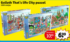  goliath legpuzzel 1000 life city puzzel stukjes edition puzzle movie pizza barcelona new 