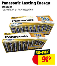  panasonic batterijen 7 30 lasting energy stuks aa aaa alkaline power easy to store 3x years protection pak 