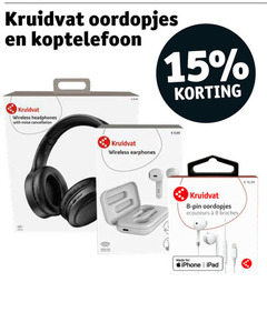  kruidvat huismerk koptelefoon oortelefoon 8 15 oordopjes wireless headphones with noise cancellation earphones broches for iphone ipad 16 99 