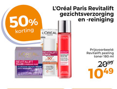  l oreal gezichtsverzorging gezichtsreiniging 50 180 2099 paris revitalift reiniging loreal peeling toner ml 