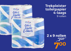  trekpleister huismerk toiletpapier 2 4 9 26 700 zacht stork rollen 