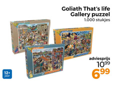  goliath legpuzzel 12 jaar life gallery puzzel stukjes 