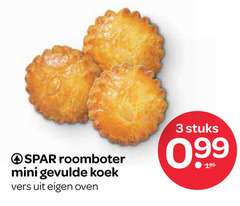  gevulde koeken 3 roomboter mini koek vers oven stuks 