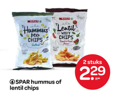  chips 2 hummus salted stuks 