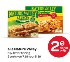  mueslirepen 2 10 nature valley protein b crunchy haver homing honing stuks halve 