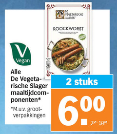  de vegetarische slager vegetarisch 2 24 600 m.u.v stuks 