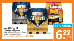  texels affligem speciaalbieren 6 22 25 600 tripel slice speciaalbier tarwebier multipacks blond abdijbier liter scotch amber zacht rijk varieeren 