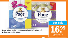  page toiletpapier 32 40 fsc 3d wave textuur voordeel pak bewezen resultaat schoon rollen air pocket comfort kussenzacht vleugje zijde 16 99 