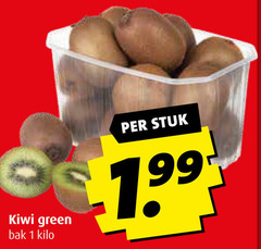  kiwi 1 green bak kilo stuk 