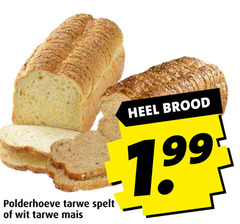  brood polderhoeve tarwe spelt wit mais 