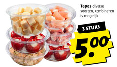  tapas 3 soorten combineren stuks 