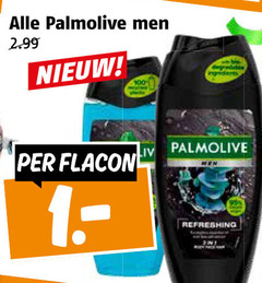  palmolive douchegel 100 men flacon refreshing 