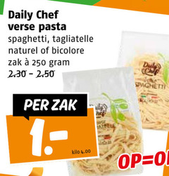  tagliatelle pasta 1 250 daily chef verse spaghetti naturel bicolore zak kilo 