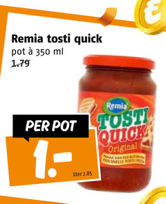  remia tomatenketchup 1 350 tosti quick pot ml liter original ster 