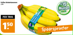  bananen 150 fyffes kinderbananen tros freddy kinder 15 munten supermarkten 