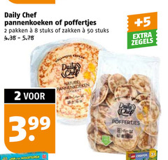  daily chef pannenkoeken poffertjes 2 8 50 pakken stuks zakken 5 zegels 3 99 haasteren hollandse naturel creator 