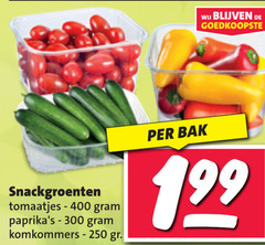  snackkomkommer cherry tomaten 250 300 400 snackgroenten tomaatjes komkommers bak 