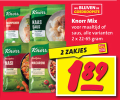  knorr maaltijdmix saus 2 10 champignon kaas mix maaltijd zakjes nasi macaroni 