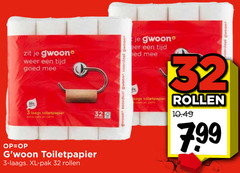  gwoon toiletpapier 3 20 32 weer xl pak rollen voordeel eer bed 