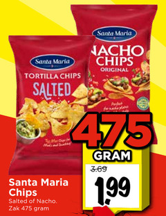  santa maria chips tortilla salted nacho original zak 