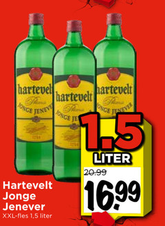  hartevelt jenever jonge xxl fles 1 5 liter 