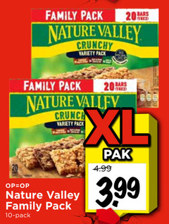  mueslirepen 10 20 family pack bars x2 nature valley crunchy variety crunch xl pak 3.99 