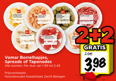  tapas 2 verse noordwoudse kaasblokjes zacht belegen garnalen knoflook groene olijven fuetplakjes zalmrolletjes zoete pepers roomkaas gevuld kruid borrelhapjes spreads tapenades soorten stuk 