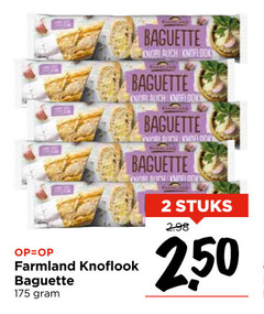  2 250 baguette nel farmland knoflook stuks 