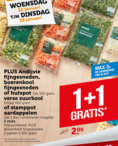  zuurkool boerenkool andijvie hutspot groenten aardappelen 1 2 22 28 500 woensdag januari gesneden elf fijngesneden to zak verse schaal stamppot kilo combineren stuks zakken varieeren kassa 5x aanbieding 