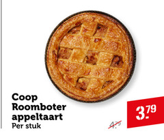  appeltaart roomboter stuk 