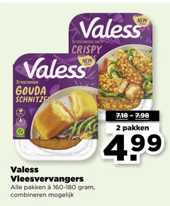  valess vegetarisch 2 new 5x vegetarische crispy 2x gouda schnitzel vleesvervangers pakken combineren 4 99 