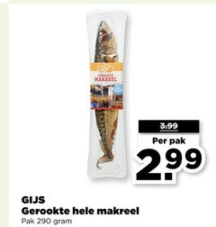  makreel gijs gerookte pak 3.99 