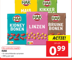  hak bonen mais kikker kidney bruine linzen combinaties pak 