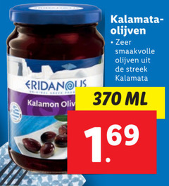  eridanous olijven smaakvolle streek kalamata ml 