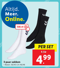  herensokken damessokken 3 online lidl.nl paar sokken maten 36 40 46 48 5.99 