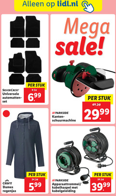  kabelhaspel schuurmachine lidl.nl mega silvercrest universele stuk 6 99 crivit dames regenjas parkside kantenslijpen 5.99 kabelgeleiding 