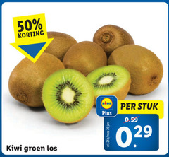  kiwi 24 26 50 groen stuk vrij jan 