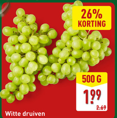  druiven 26 500 witte 