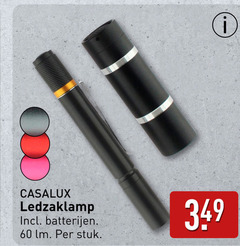  zaklamp 60 ledzaklamp batterijen lm stuk 