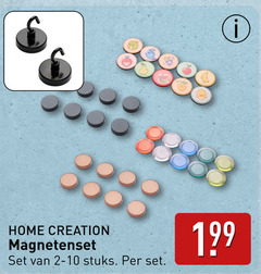  koelkastmagneten home creation stuks 