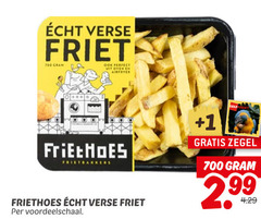  patat 700 verse friet oven airfryer voordeelschaal 1 zegel 