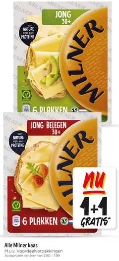  milner kaas 1 4 6 16 100 nature rijk energie jong 30 vegetarisch l belegen r varieeren 