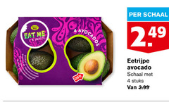  avocado 4 smooth levels avocados ripe schaal eetrijpe stuks 